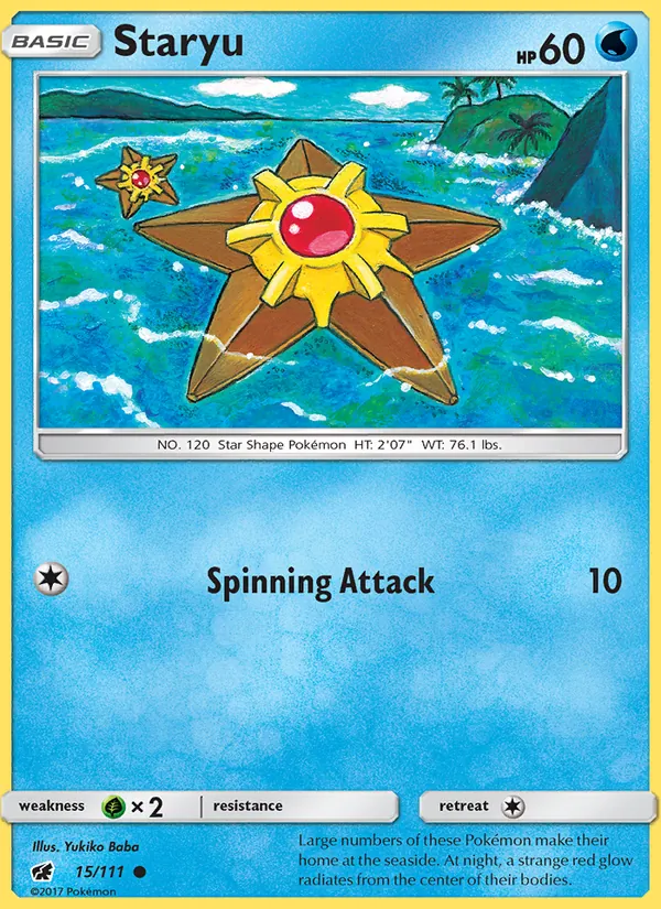 Staryu (Crimson Invasion #15/111)