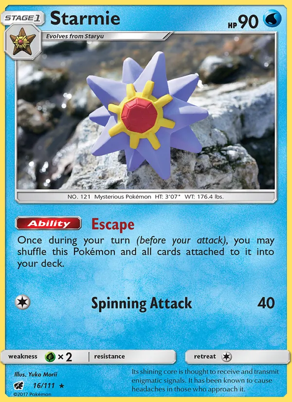 Starmie (Crimson Invasion #16/111)