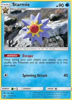 Starmie (Crimson Invasion #16/111)