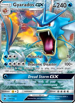 Gyarados GX (Crimson Invasion #18/111)