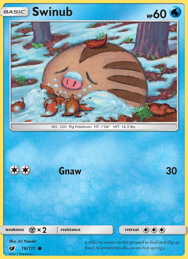 Swinub (Crimson Invasion #19/111)