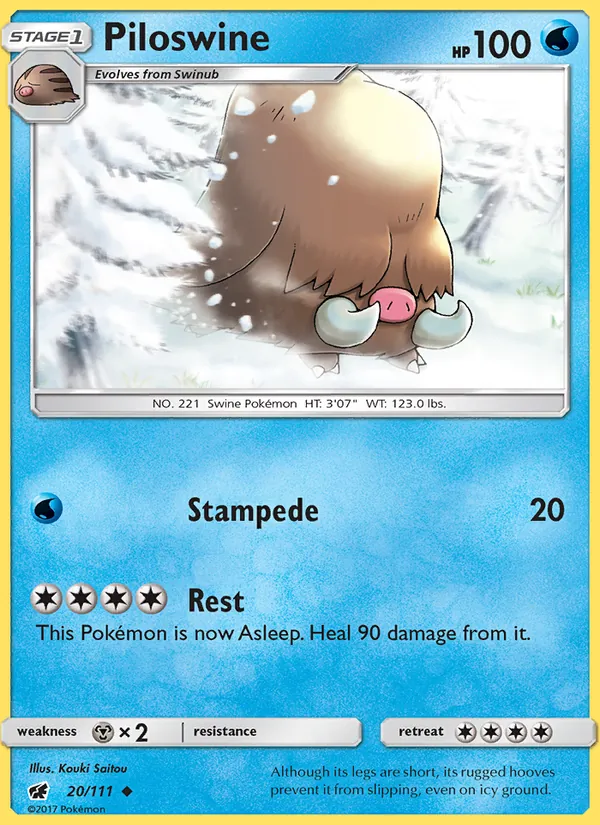 Piloswine (Crimson Invasion #20/111)