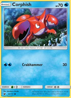 Corphish (Crimson Invasion #24/111)