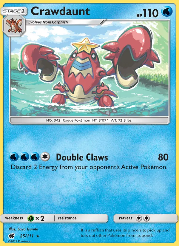 Crawdaunt (Crimson Invasion #25/111)