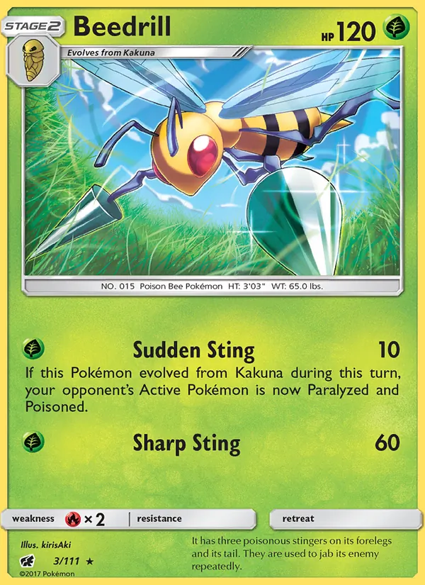 Beedrill (Crimson Invasion #3/111)