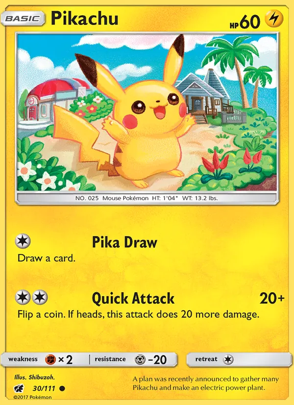 Pikachu (Crimson Invasion #30/111)