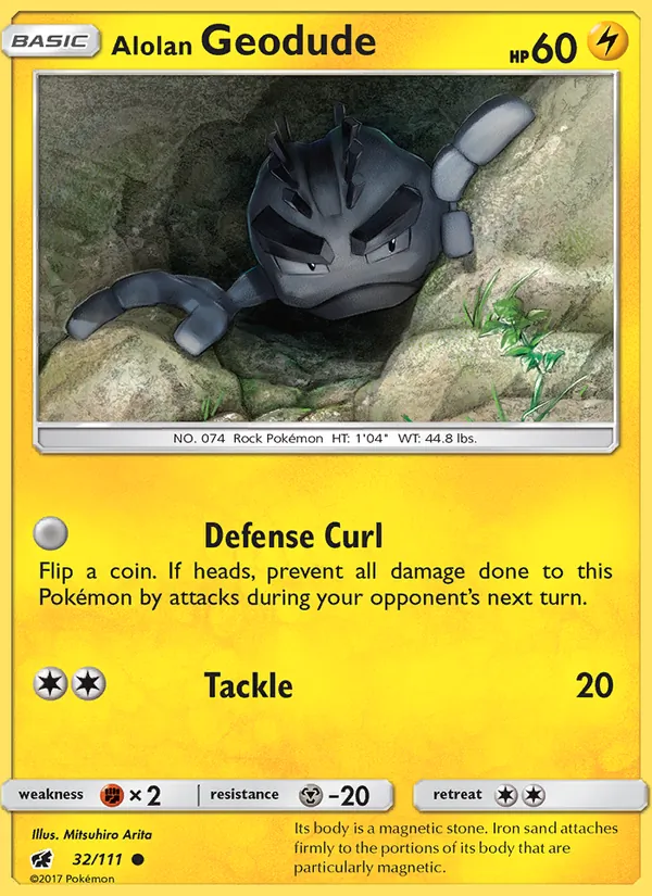 Alolan Geodude (Crimson Invasion #32/111)