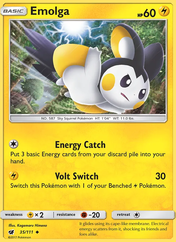 Emolga (Crimson Invasion #35/111)
