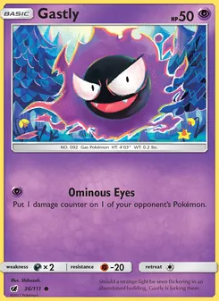 Gastly (Crimson Invasion #36/111)