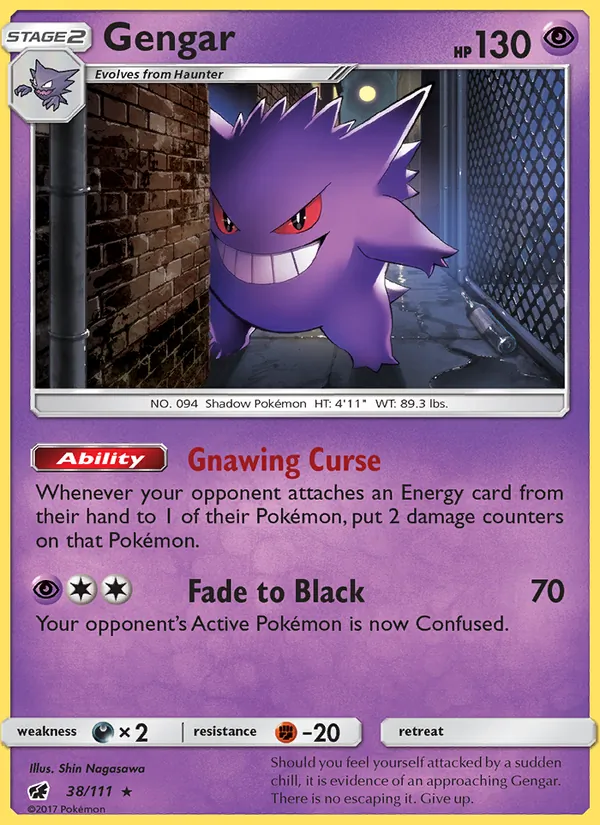Gengar (Crimson Invasion #38/111)