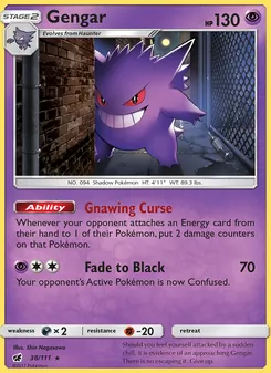 Gengar (Crimson Invasion #38/111)