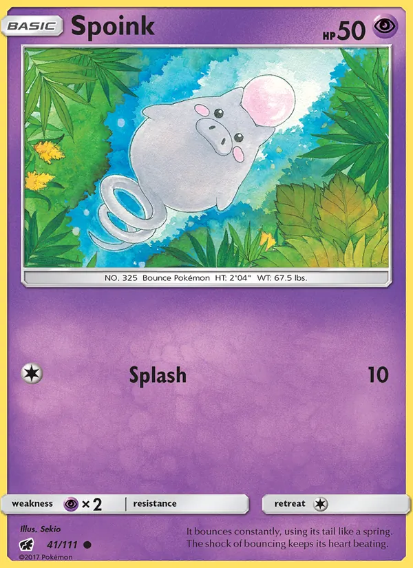 Spoink (Crimson Invasion #41/111)