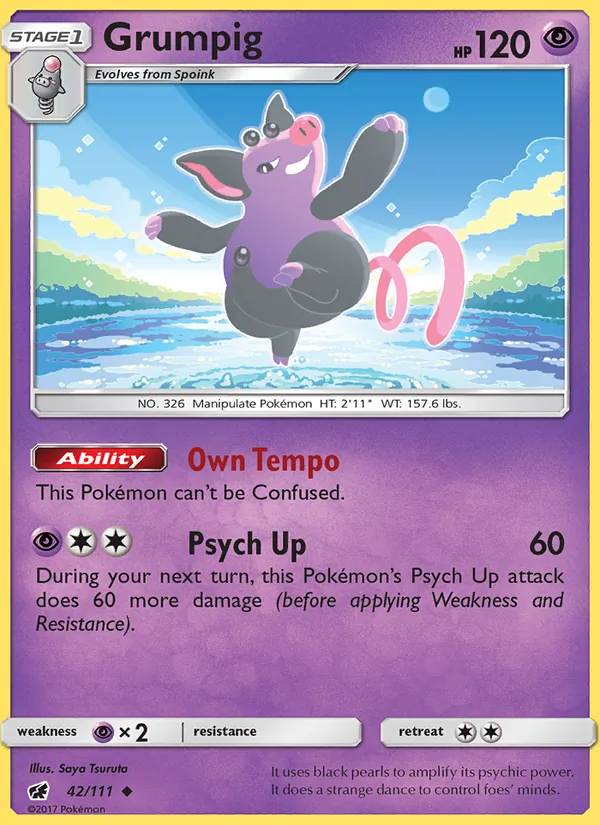 Grumpig (Crimson Invasion #42/111)