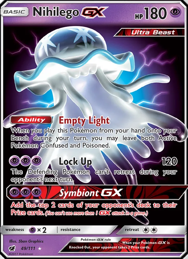Nihilego GX (Crimson Invasion #49/111)