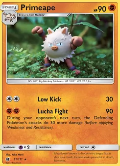 Primeape (Crimson Invasion #51/111)