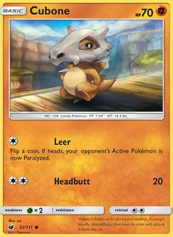 Cubone (Crimson Invasion #52/111)