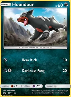 Houndour (Crimson Invasion #58/111)