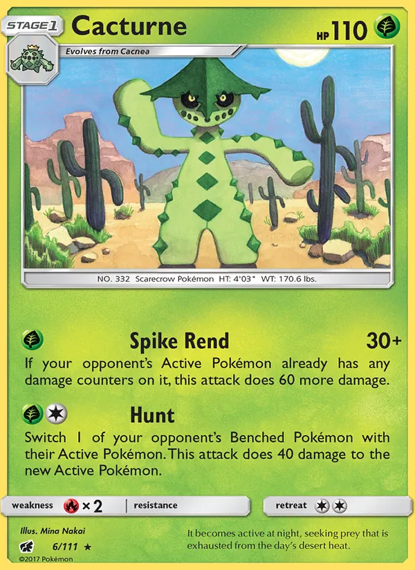 Cacturne (Crimson Invasion #6/111)