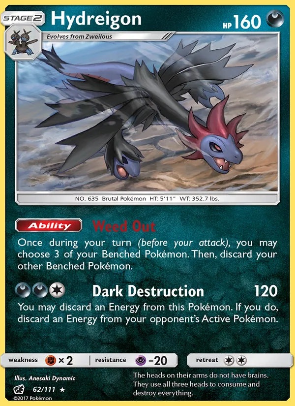 Hydreigon (Crimson Invasion #62/111)