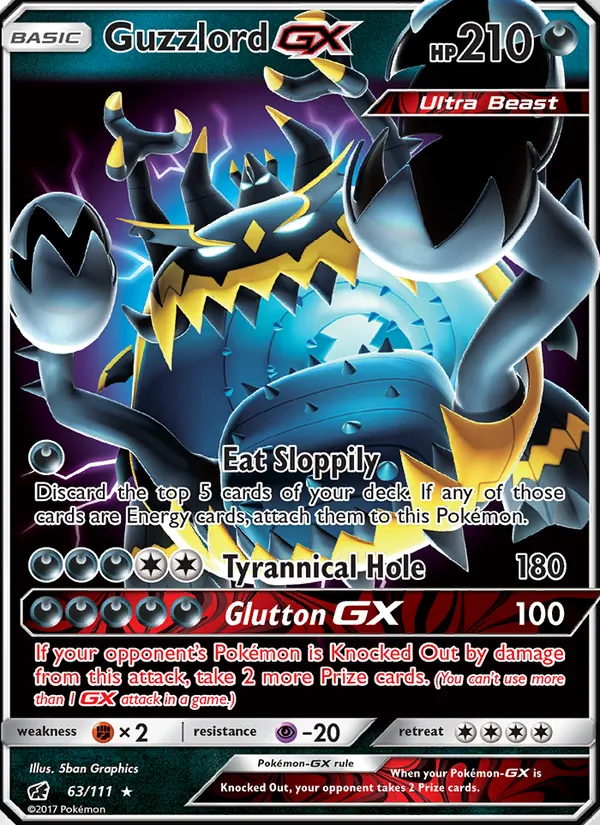 Guzzlord GX (Crimson Invasion #63/111)