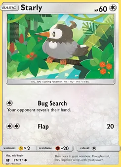 Starly (Crimson Invasion #81/111)