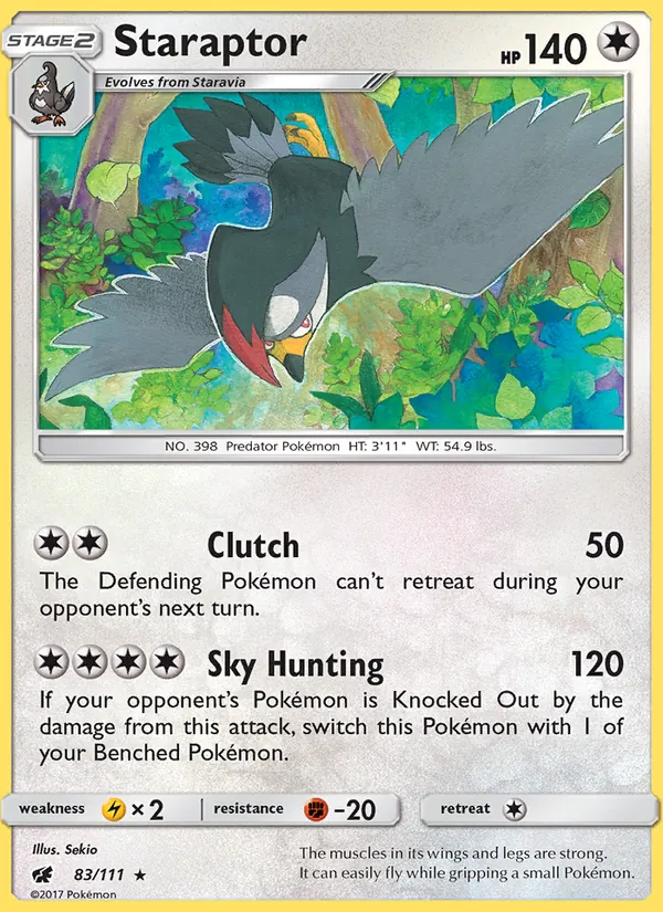 Staraptor (Crimson Invasion #83/111)
