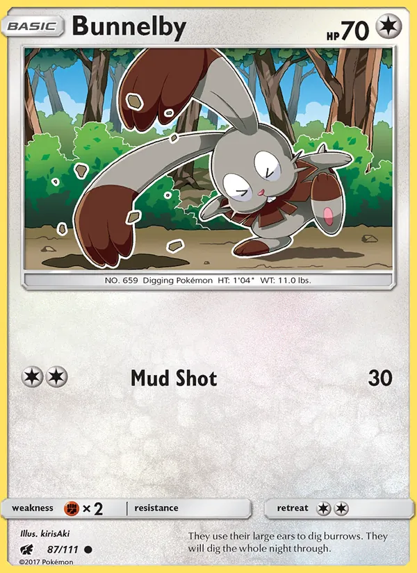 Bunnelby (Crimson Invasion #87/111)