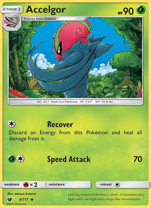 Accelgor (Crimson Invasion #9/111)