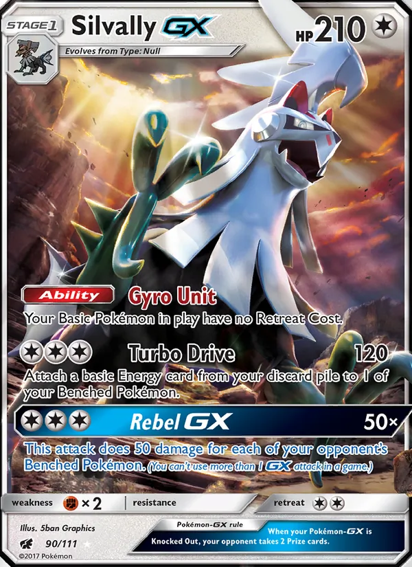 Silvally GX (Crimson Invasion #90/111)