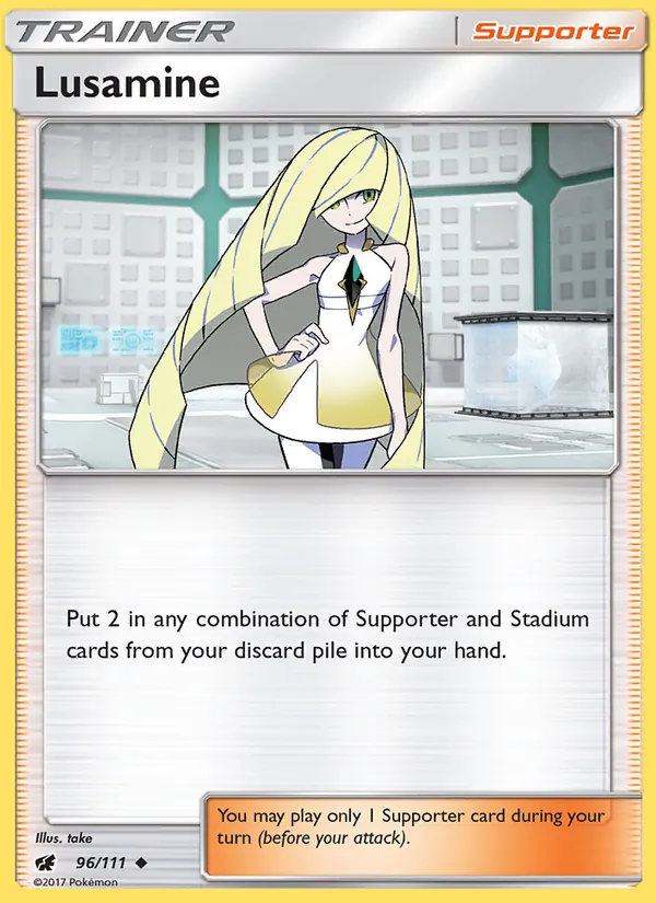 Lusamine (Crimson Invasion #96/111)
