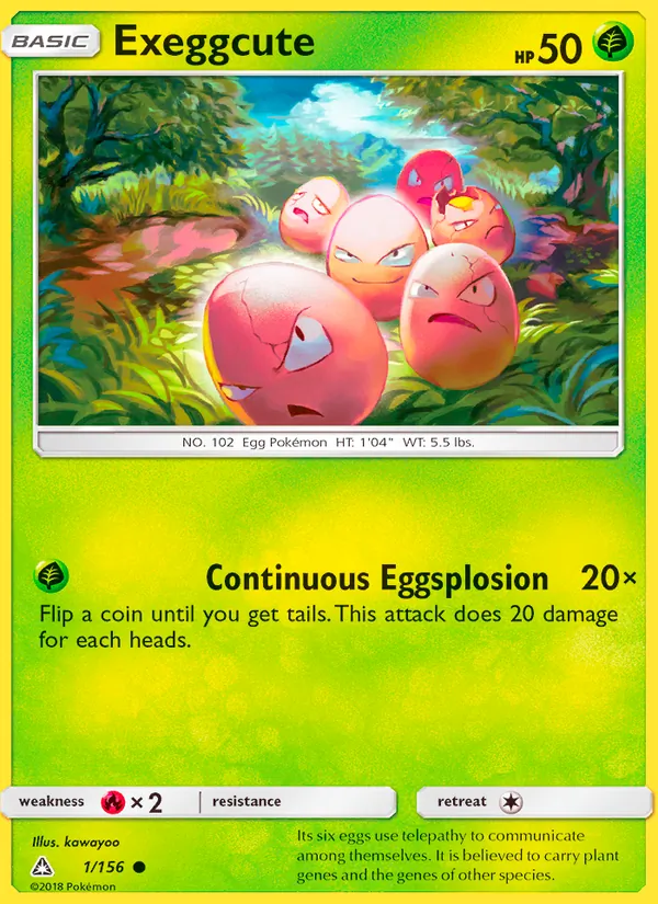 Exeggcute (Ultra Prism #1/156)