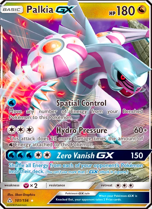 Palkia GX (Ultra Prism #101/156)