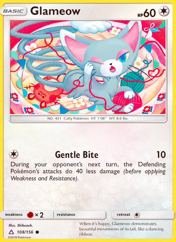 Glameow (Ultra Prism #108/156)