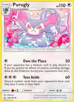 Purugly (Ultra Prism #109/156)