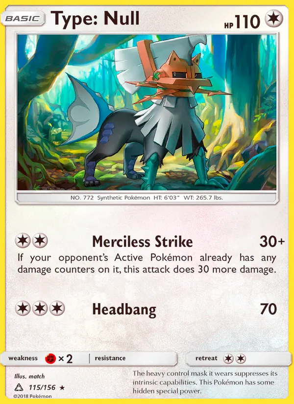 Type: Null (Ultra Prism #115/156)