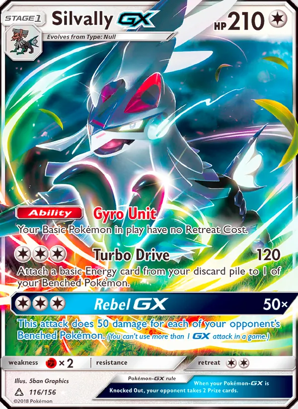 Silvally GX (Ultra Prism #116/156)