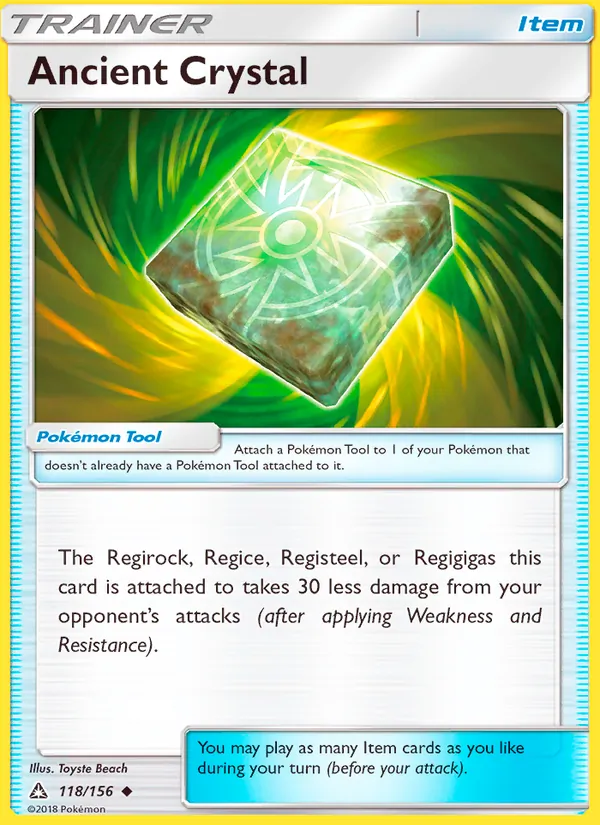 Ancient Crystal (Ultra Prism #118/156)