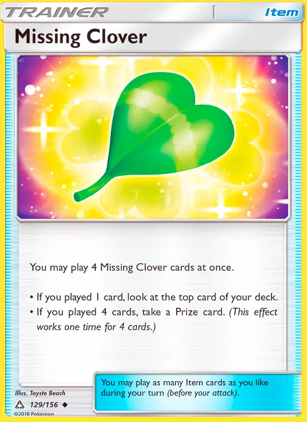 Missing Clover (Ultra Prism #129/156)
