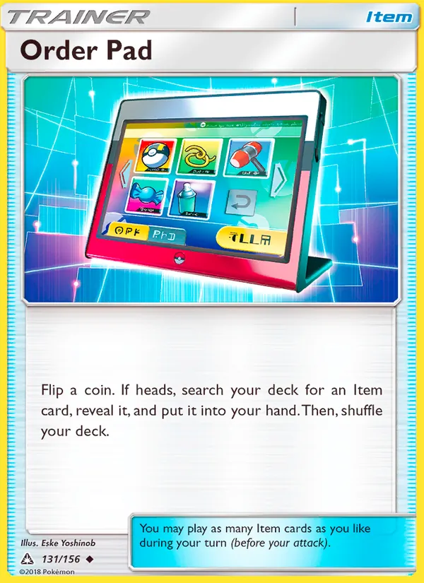 Order Pad (Ultra Prism #131/156)