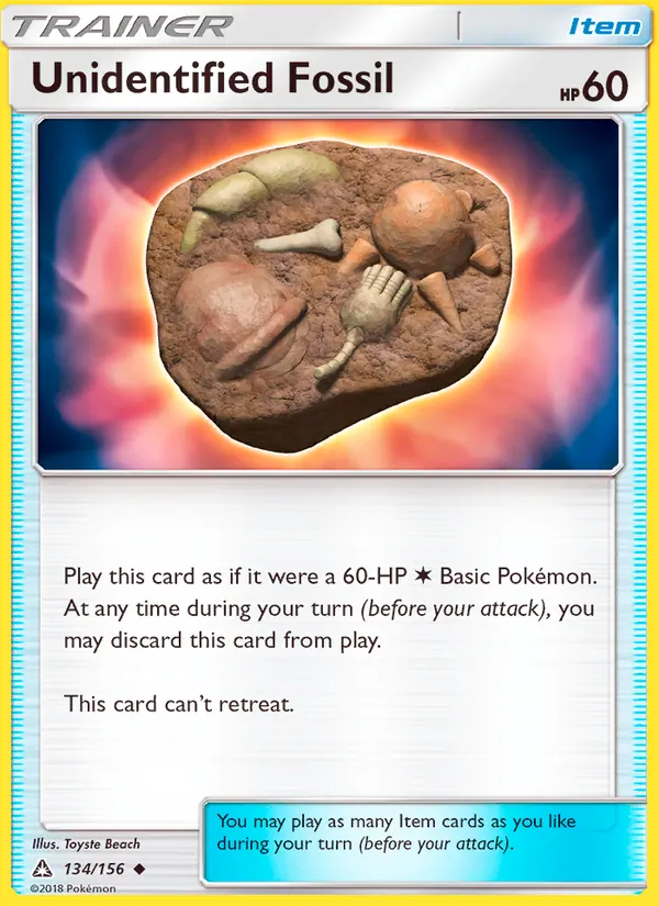 Unidentified Fossil (Ultra Prism #134/156)