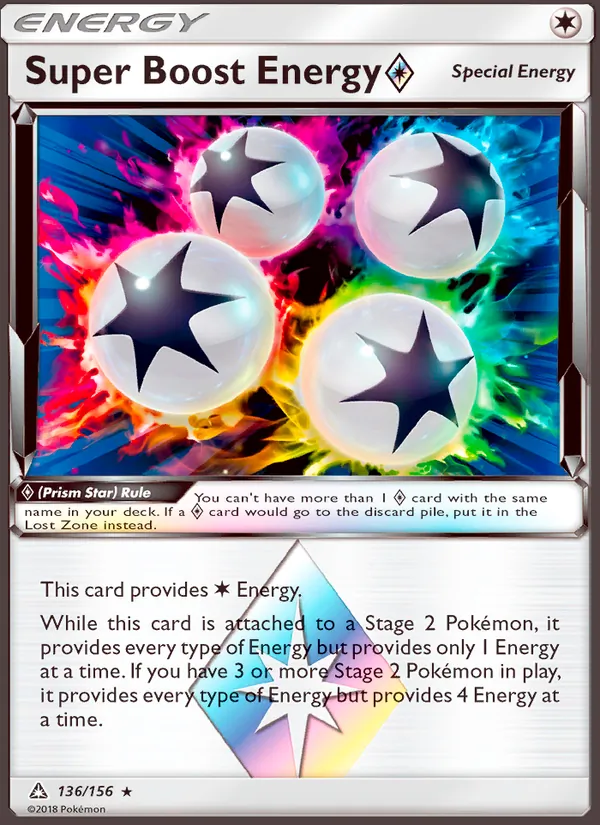 Super Boost Energy ◇ (Ultra Prism #136/156)
