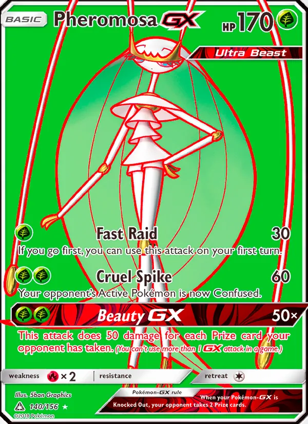 Pheromosa GX (Ultra Prism #140/156)