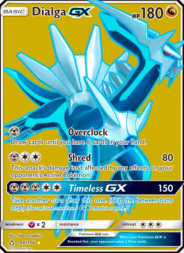 Dialga GX (Ultra Prism #146/156)