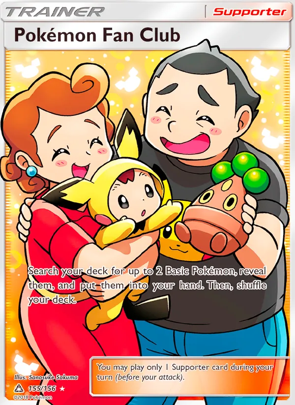 Pokémon Fan Club (Ultra Prism #155/156)