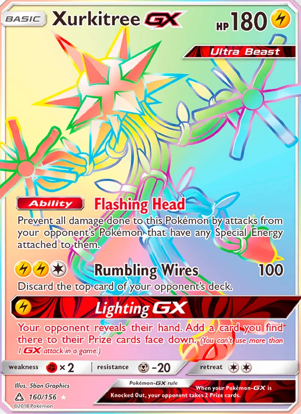 Xurkitree GX (Ultra Prism #160/156)