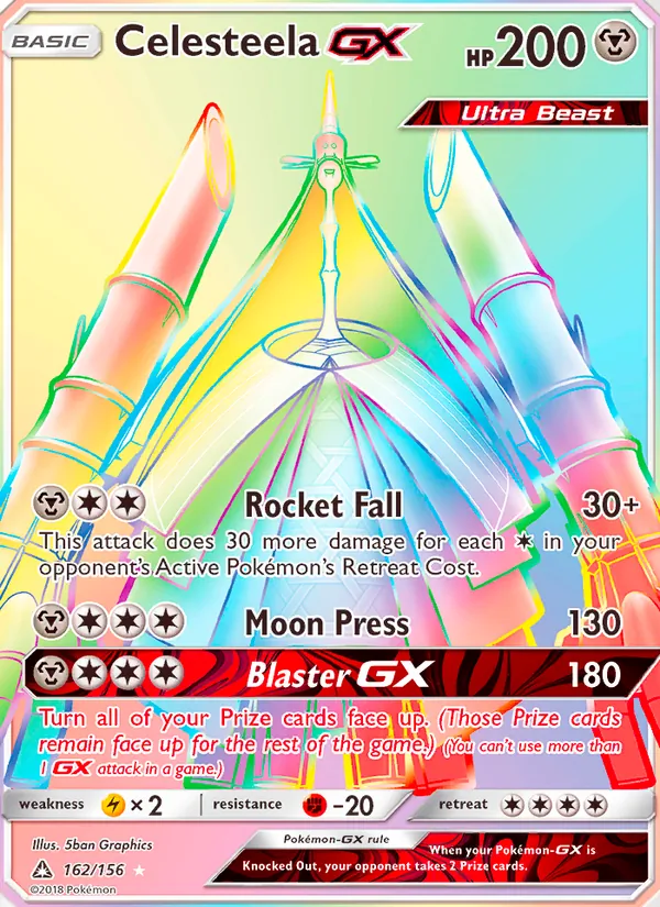 Celesteela GX (Ultra Prism #162/156)