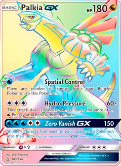 Palkia GX (Ultra Prism #165/156)