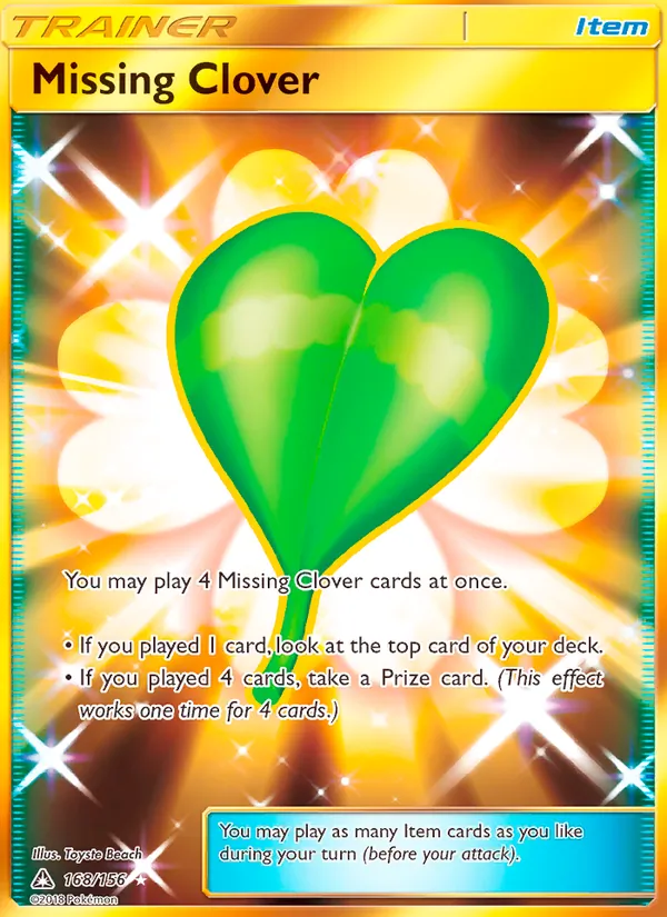 Missing Clover (Ultra Prism #168/156)