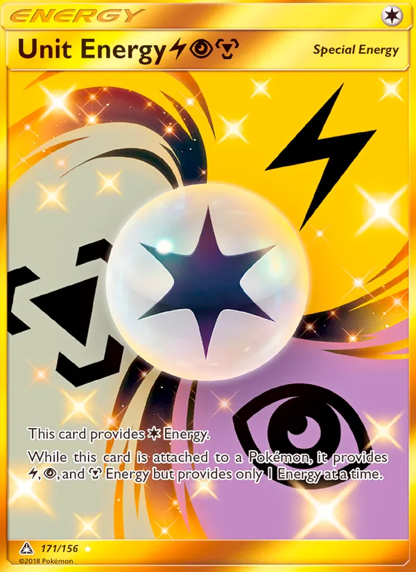 Unit Energy LightningPsychicMetal (Ultra Prism #171/156)