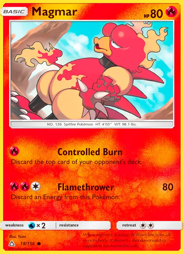 Magmar (Ultra Prism #18/156)